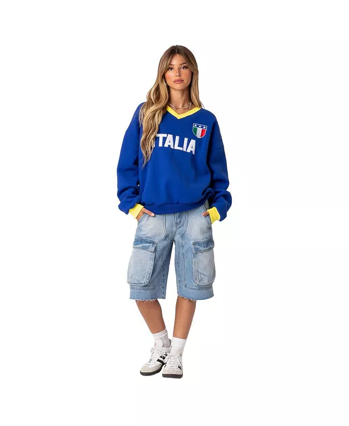 Women's Italy oversized sweatshirt - thumbnail 2