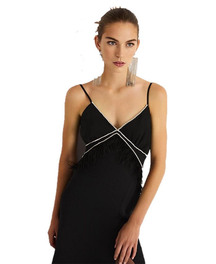 NOCTURNE Women's Maxi Slit Dress - Macy's