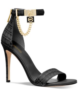 Michael Kors Women's Hamilton Embellished Ankle-Strap Dress