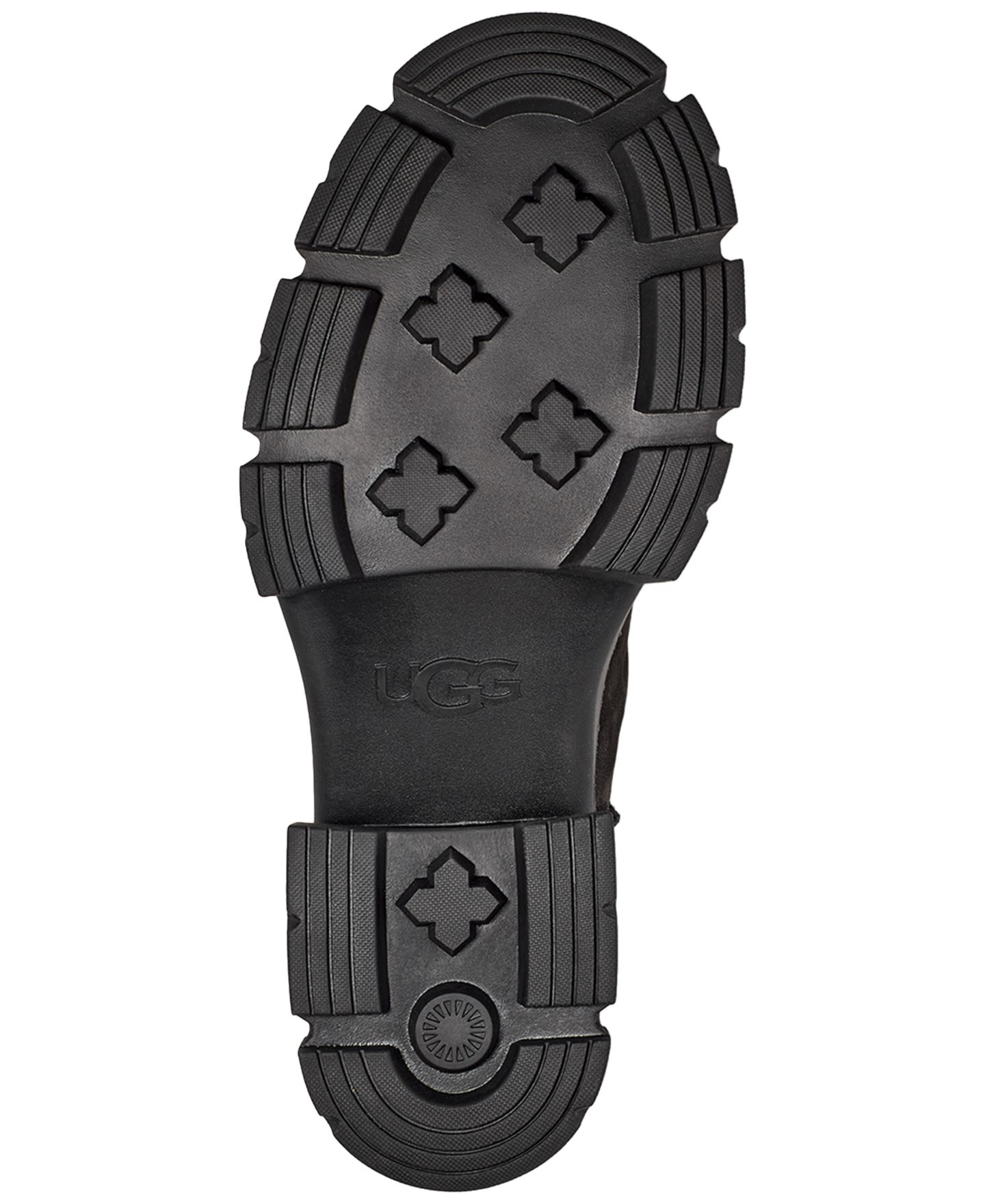 Женские ботинки UGG Brooklyn Pull-On Lug Chelsea, цвет: Чёрный — фото 5