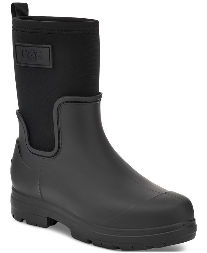 Women's Ugg Droplet Mid Rain Boots 7 Forest Night