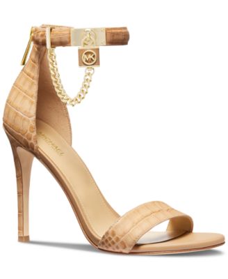 Michael Kors - Women's Hamilton Ankle-Strap Embellished Dress Sandals
