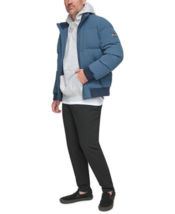 Marc new york bedford colorblocked puffer coat discount
