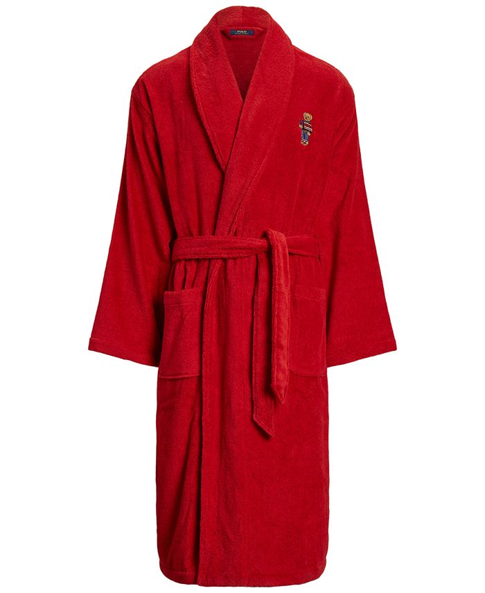 Polo Ralph Lauren Men's Terry Polo Bear Robe Macy's
