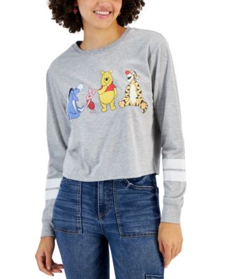 Disney - Juniors' Winnie The Pooh Graphic Long-Sleeve T-Shirt