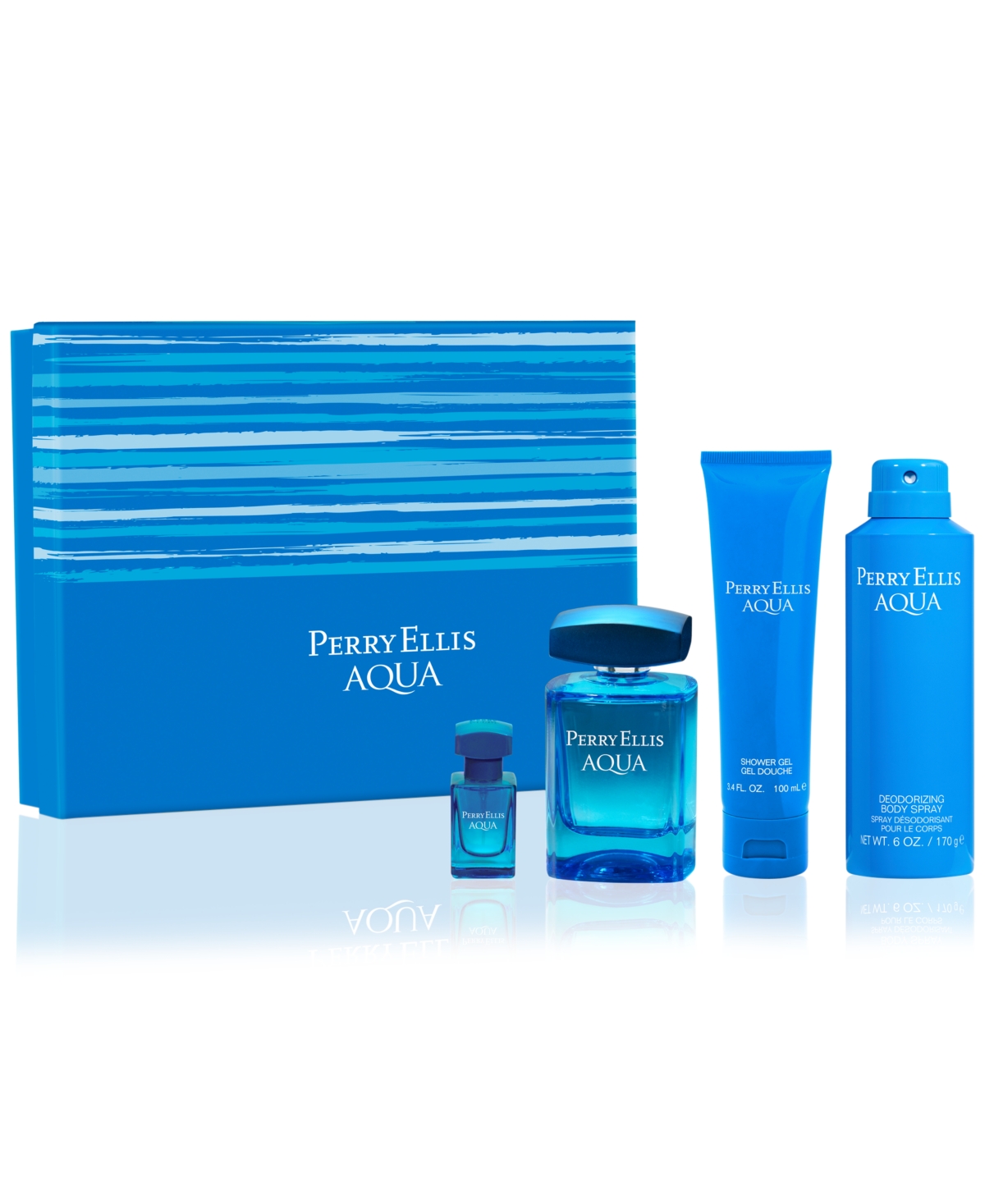 Men's 4-Pc. Aqua Eau de Toilette Gift Set