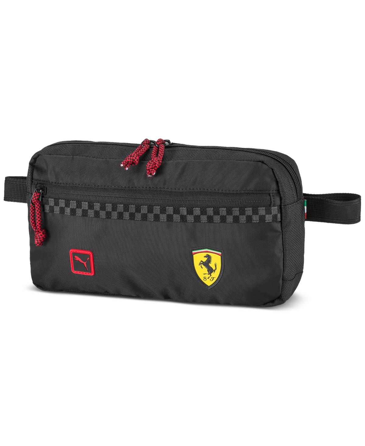 Puma Men's Scuderia Ferrari Waist Bag In Black