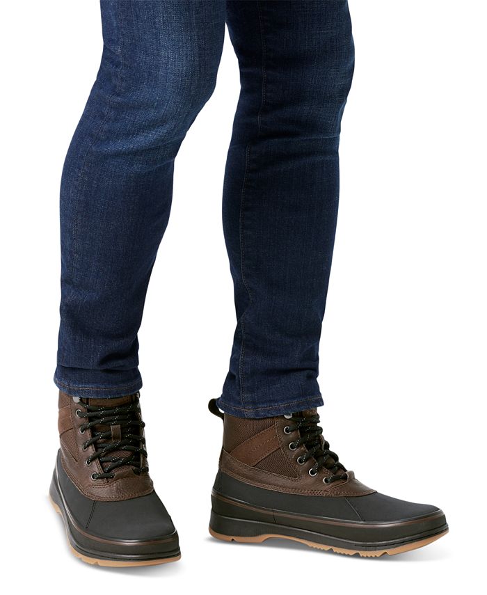 sorel ankeny waterproof leather boots
