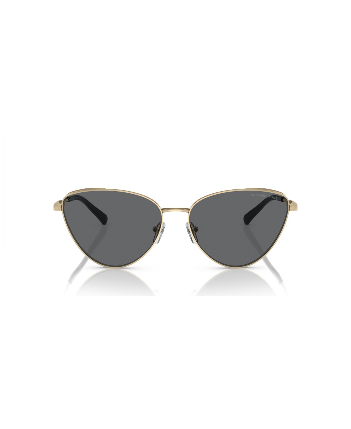 Shop Michael Kors Women's Cortez Polarized Sunglasses, Mk1140 In Light Gold