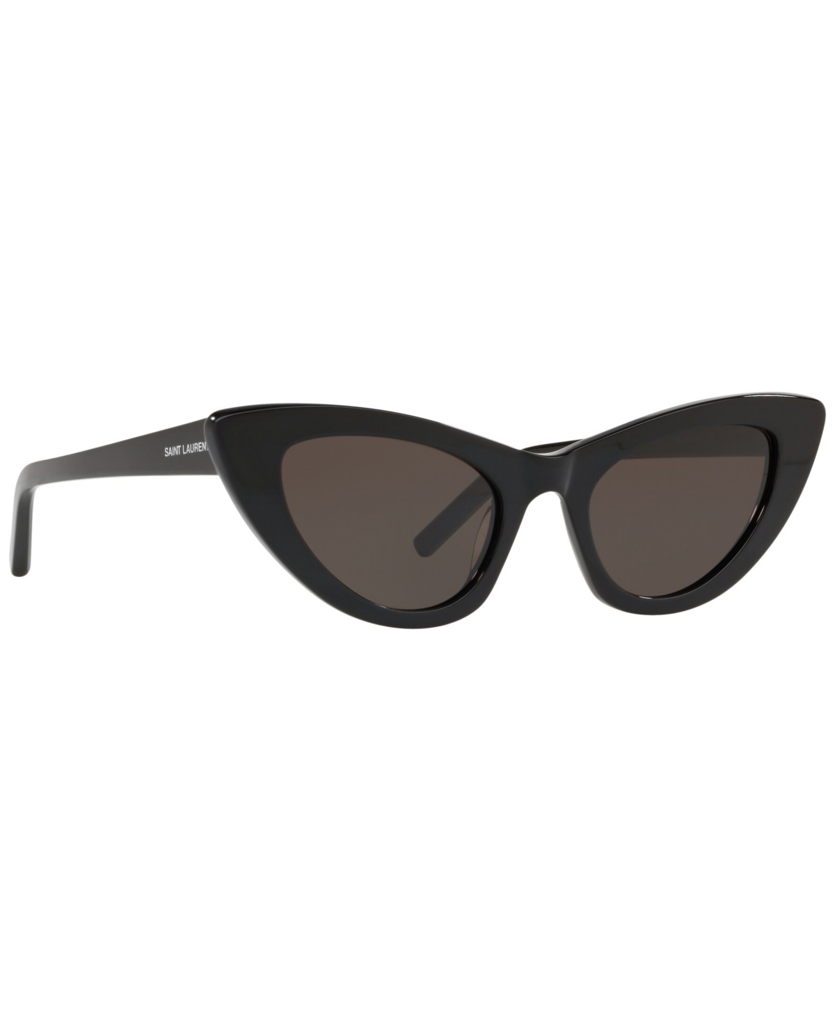 Saint Laurent Women's Sl 213 Lily Sunglasses Ys000090 In Black Shiny