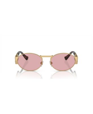 Unisex Metal Oval Sunglasses, VE2264