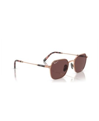 Unisex Jim Titanium Polarized Sunglasses, RB8094