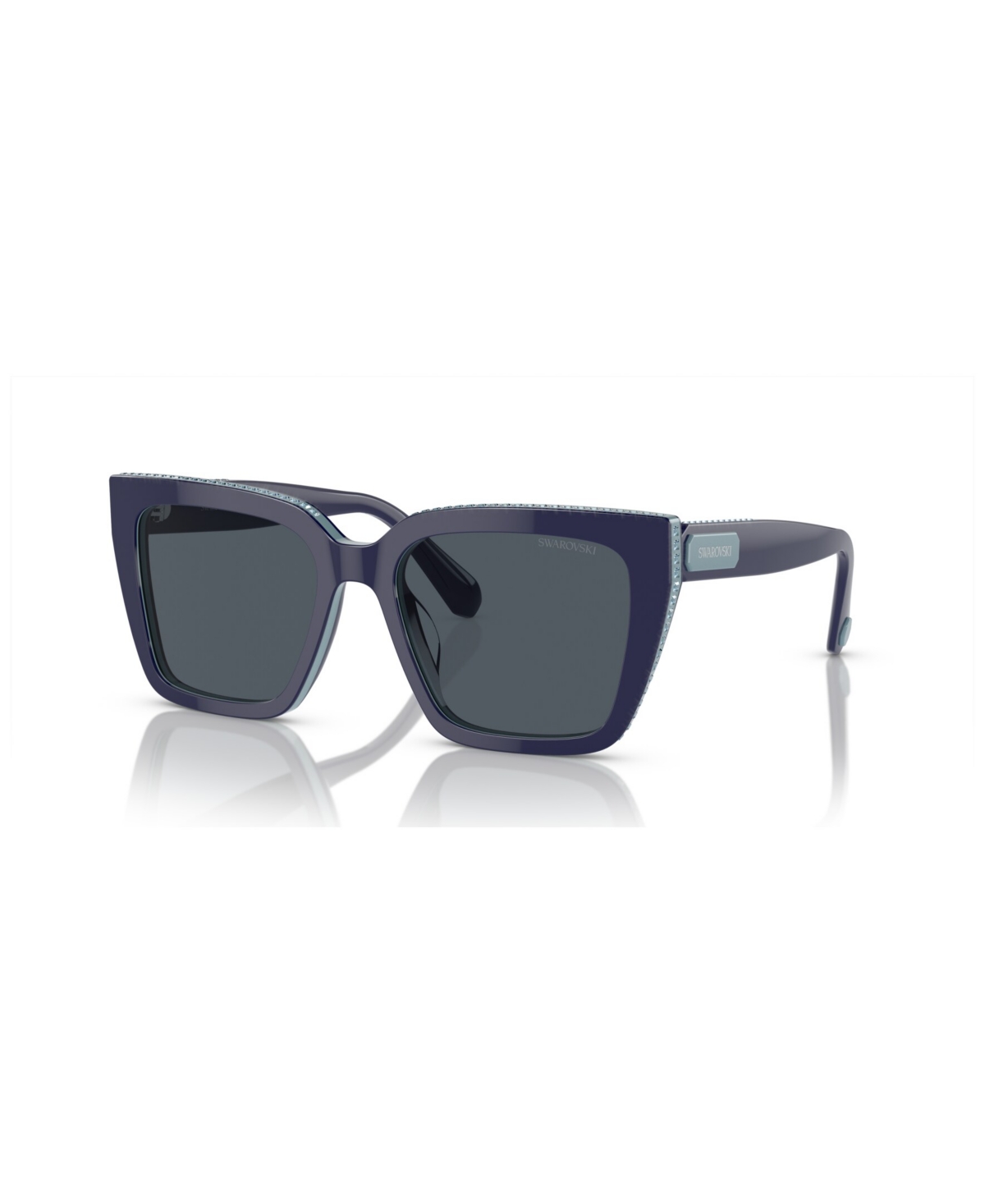 Shop Swarovski Women's Sunglasses Sk6013 In Blue