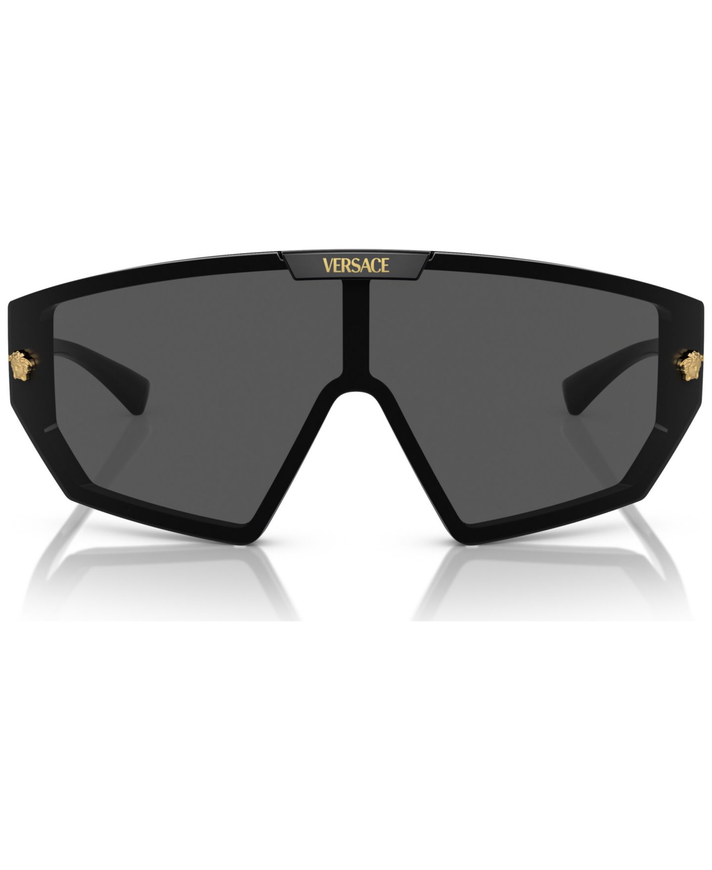 Солнцезащитные очки Versace Unisex Sunglasses, VE4461, цвет: Чёрный — фото 2