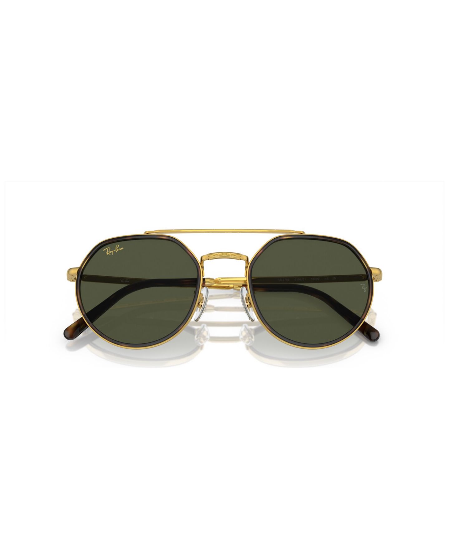 Солнцезащитные очки Ray-Ban Unisex Sunglasses RB3765, цвет: Золотой — фото 6