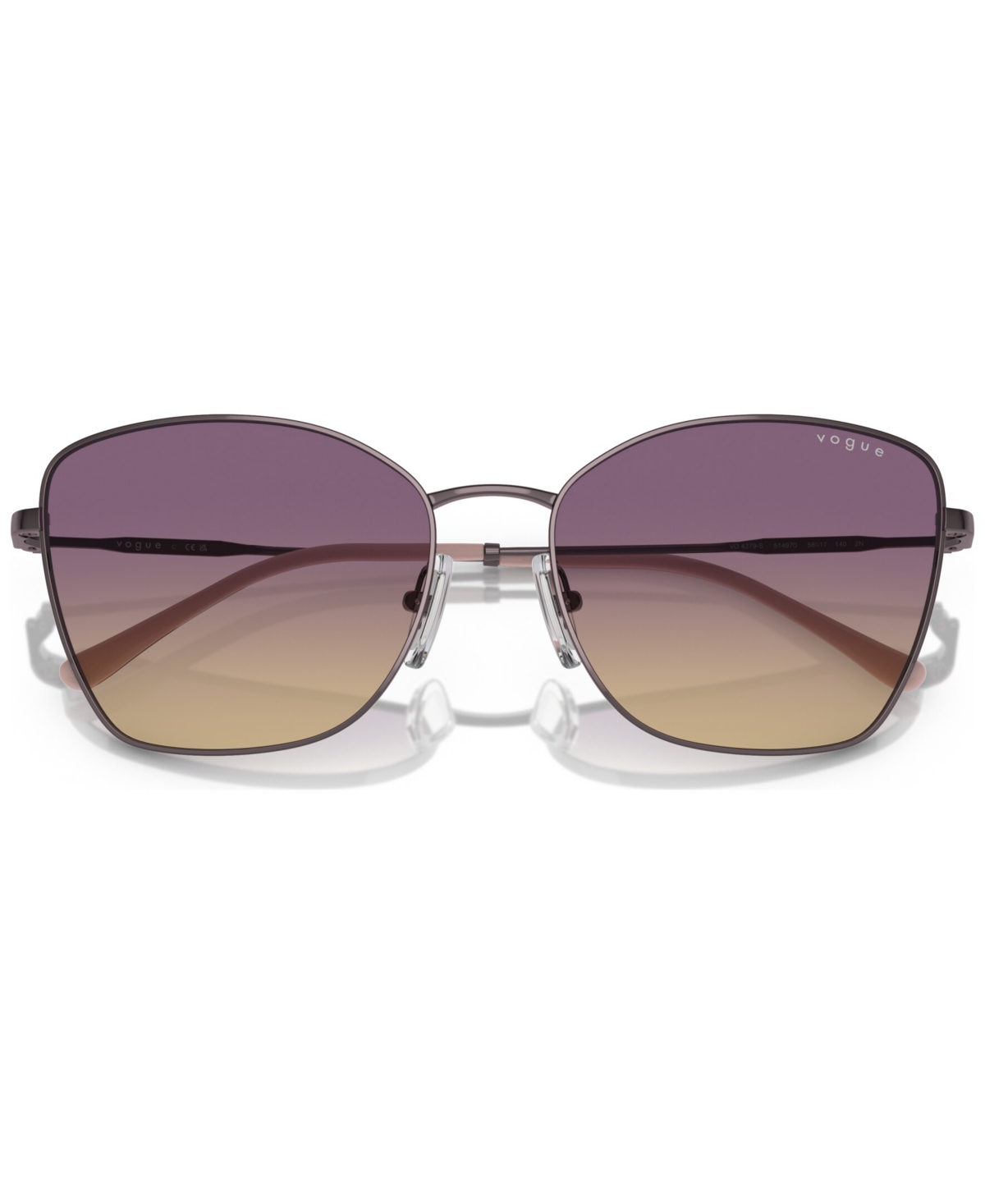 Shop Vogue Women's Sunglasses, Gradient Vo4279s In Light Violet