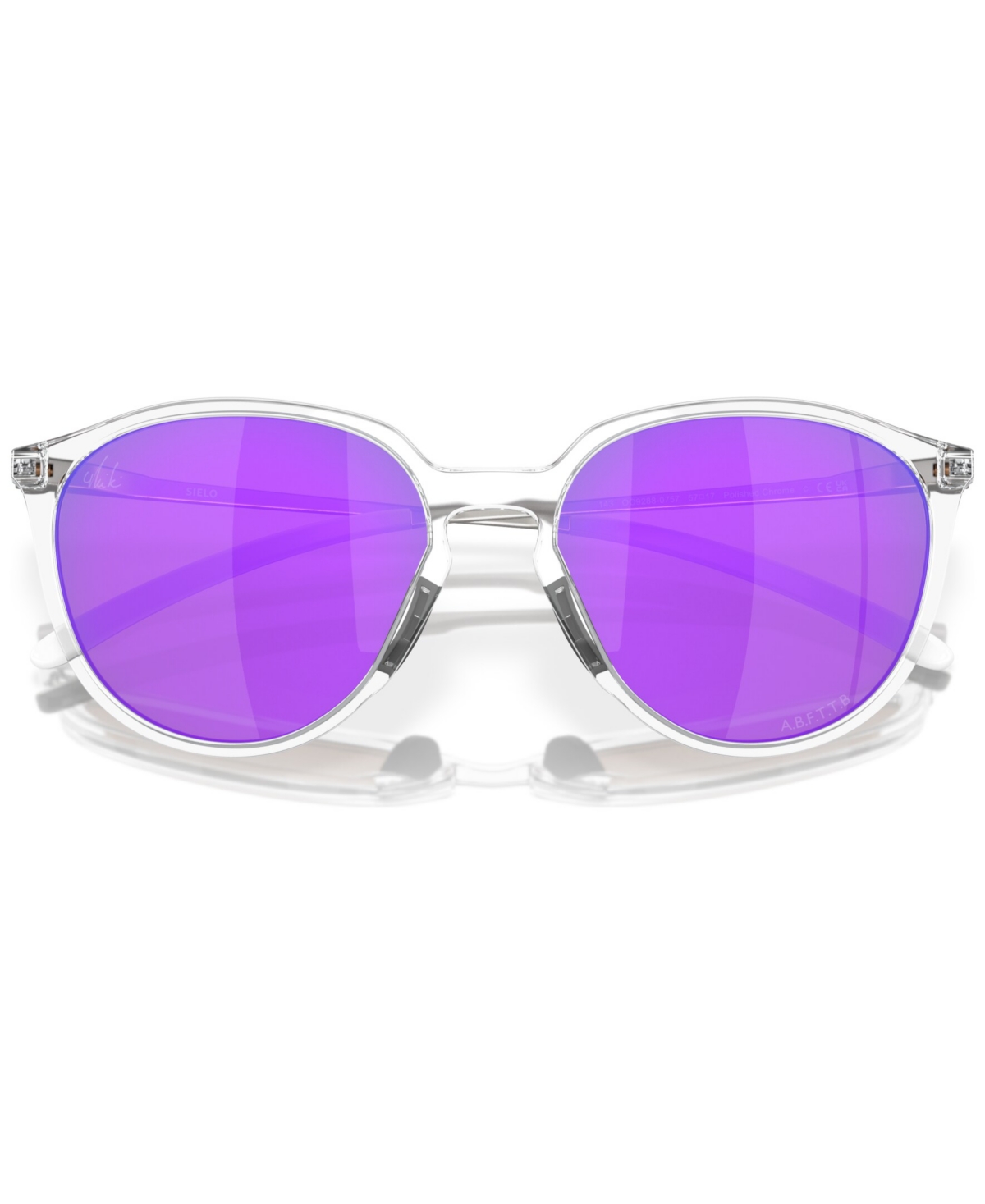 Shop Oakley Women's Mikaela Shiffrin Signature Series Sielo Sunglasses, Mirror Oo9288 In Polished Chrome
