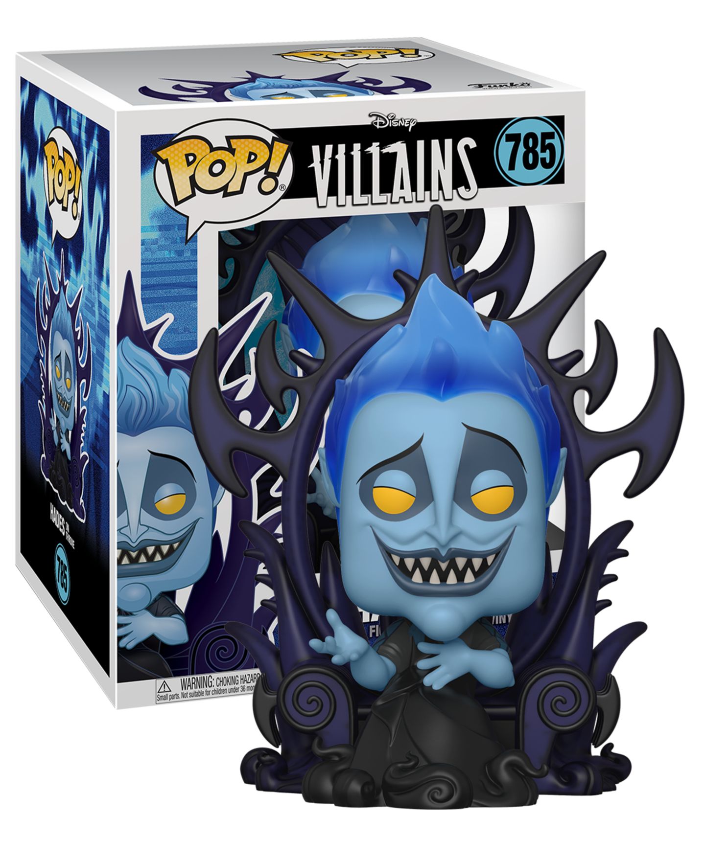 Детская фигурка Funko POP Deluxe: Villains- Hades on Throne — фото 1