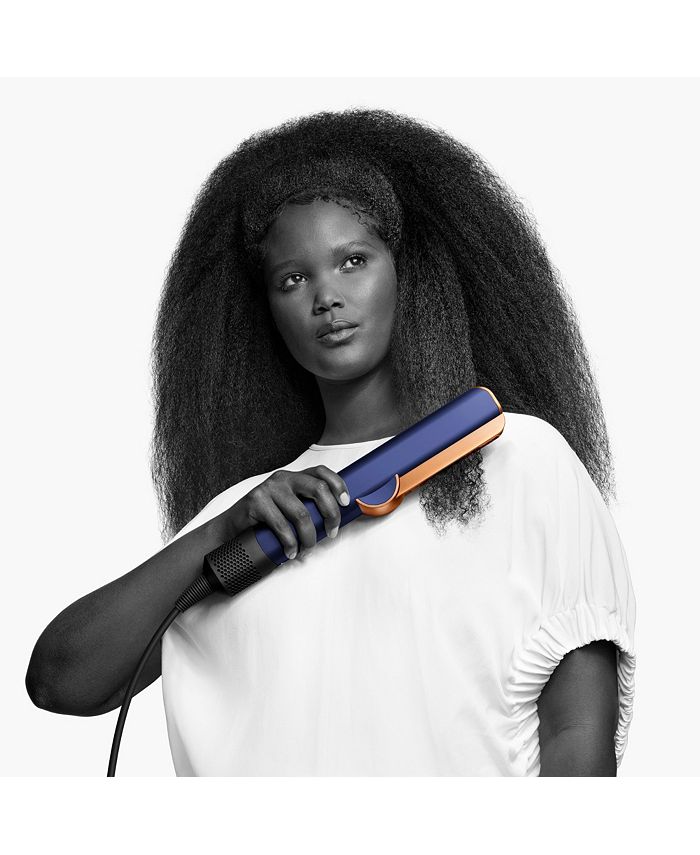 Dyson Airstrait Hair Straightener Prussian Blue/Rich Copper Macy's