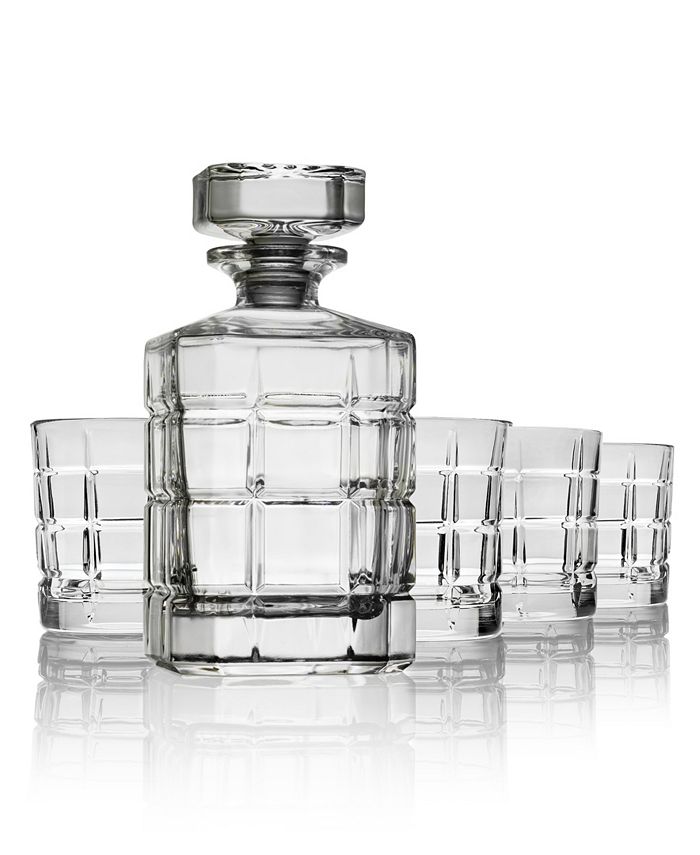 Godinger Radius 5 Piece Whiskey Set Macy's