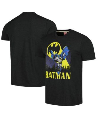 Men's and Women's Charcoal Batman  Graphic Tri-Blend T-shirt
