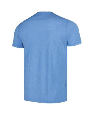 Men's and Women's Light Blue Hey Dude  Graphic Tri-Blend T-shirt