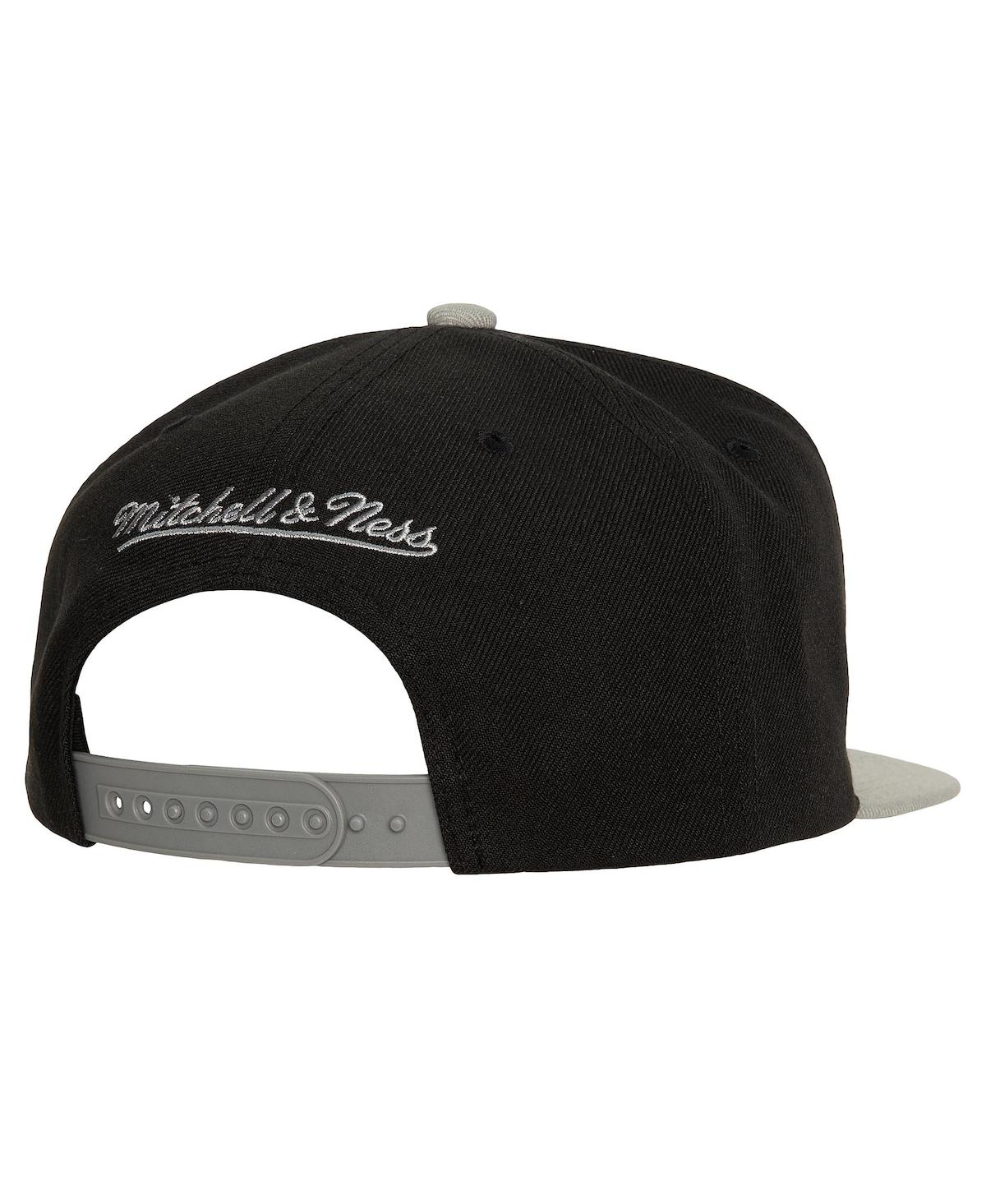 Men's Mitchell & NessLos Angeles Kings Core Team Ground 2.0 Snapback Hat - Black