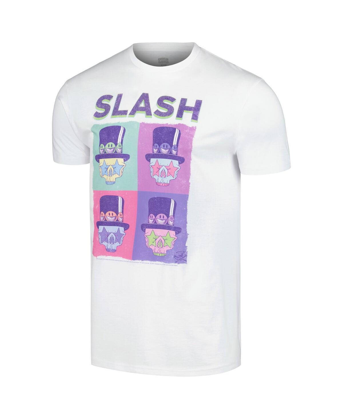 Shop American Classics Men's White Slash Skull Boxes T-shirt