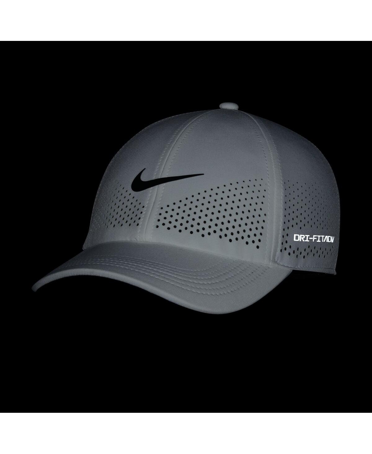 Shop Nike Men's And Women's  Golf Club Performance Adjustable Hat In White