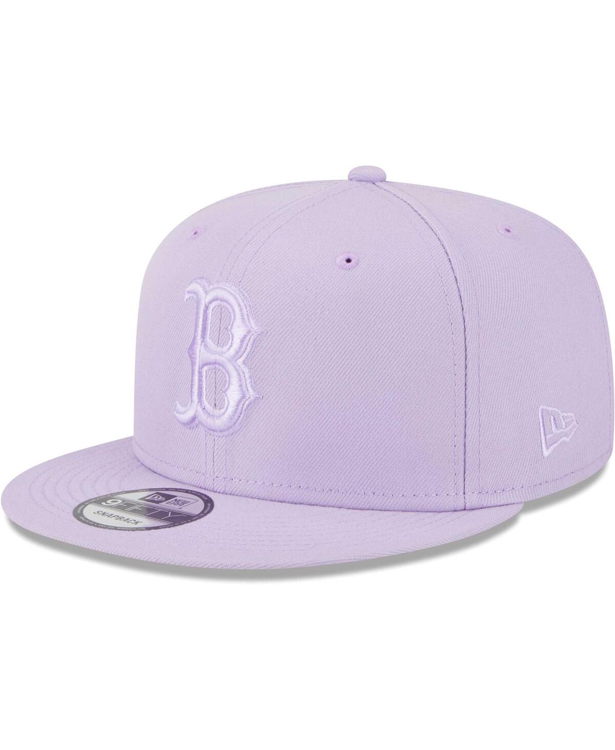 New Era White Oakland Athletics 1989 World Series Side Patch 59fifty Fitted Hat In Lavender