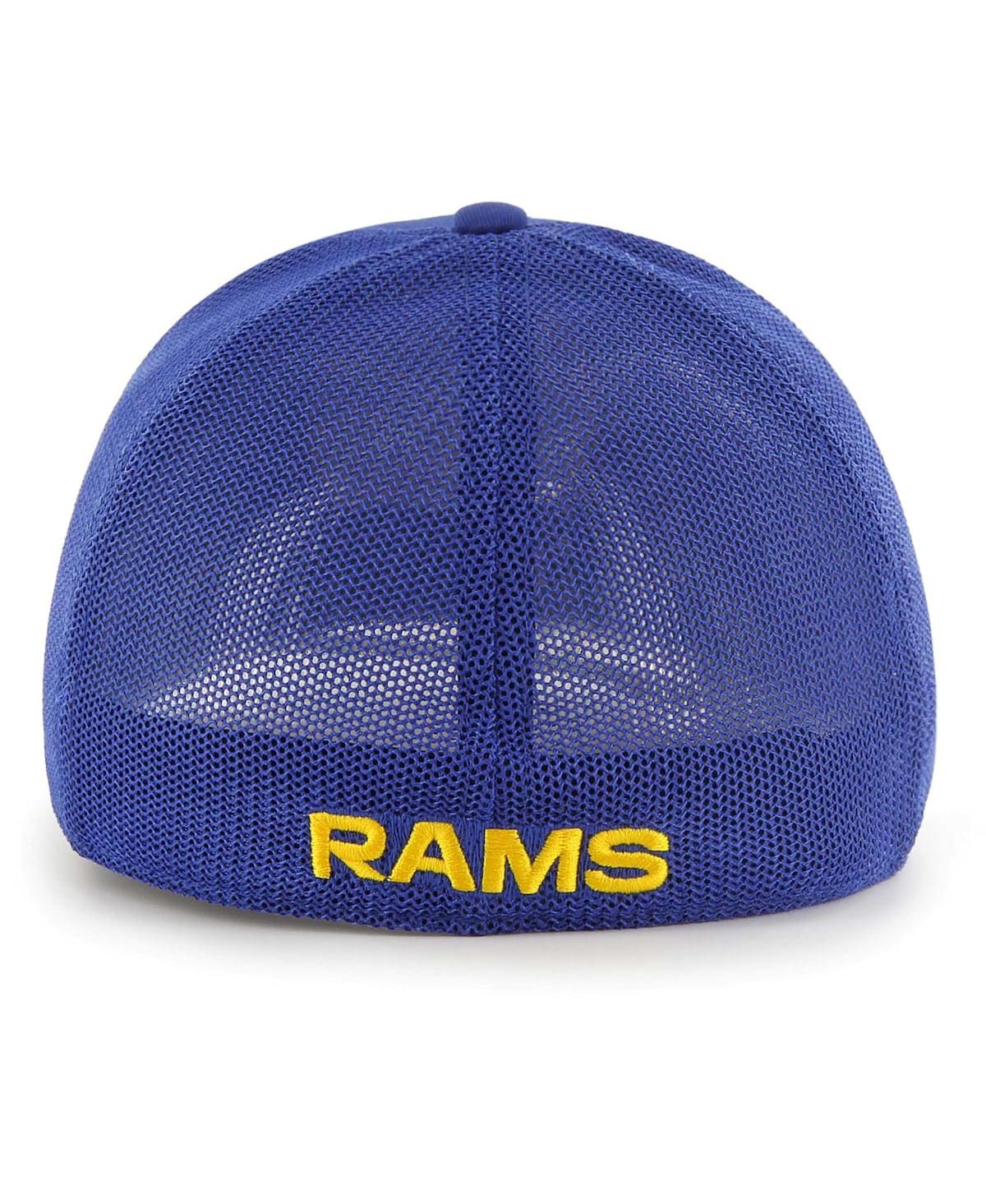 47 Brand Men's ' Royal Los Angeles Rams Unveil Flex Hat In Royal