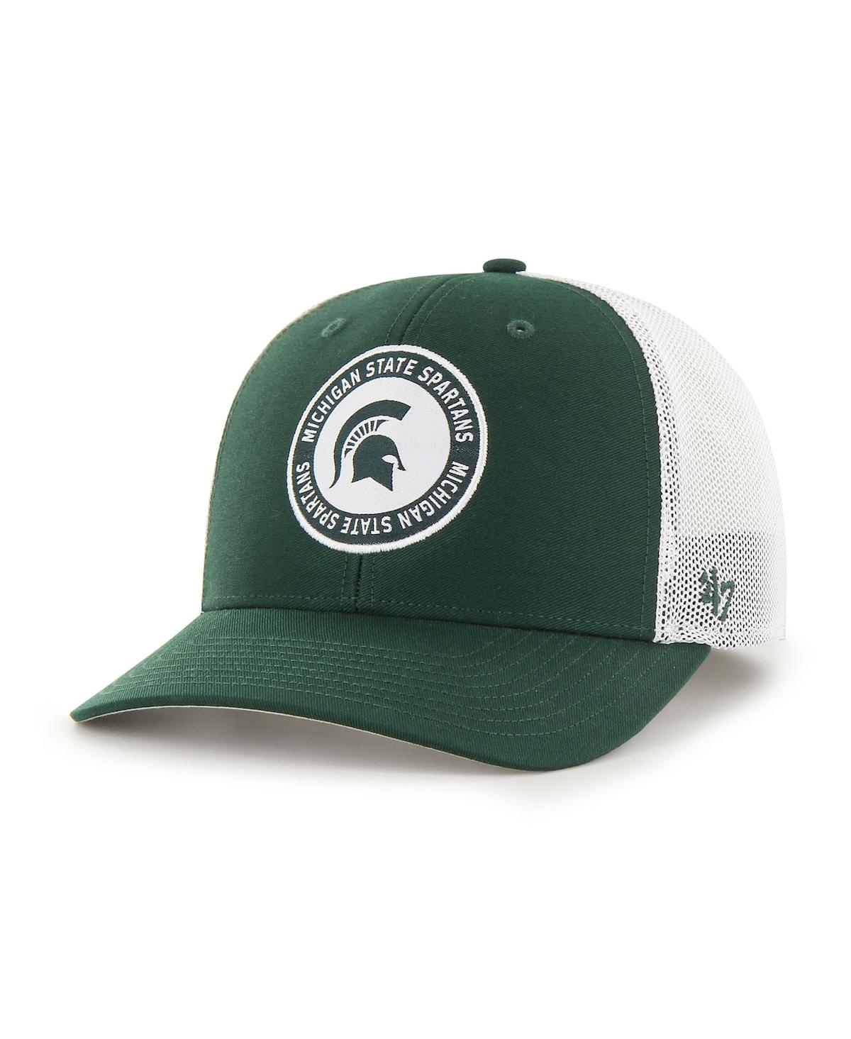 47 Brand Men's ' Green Michigan State Spartans Unveil Trophy Flex Hat