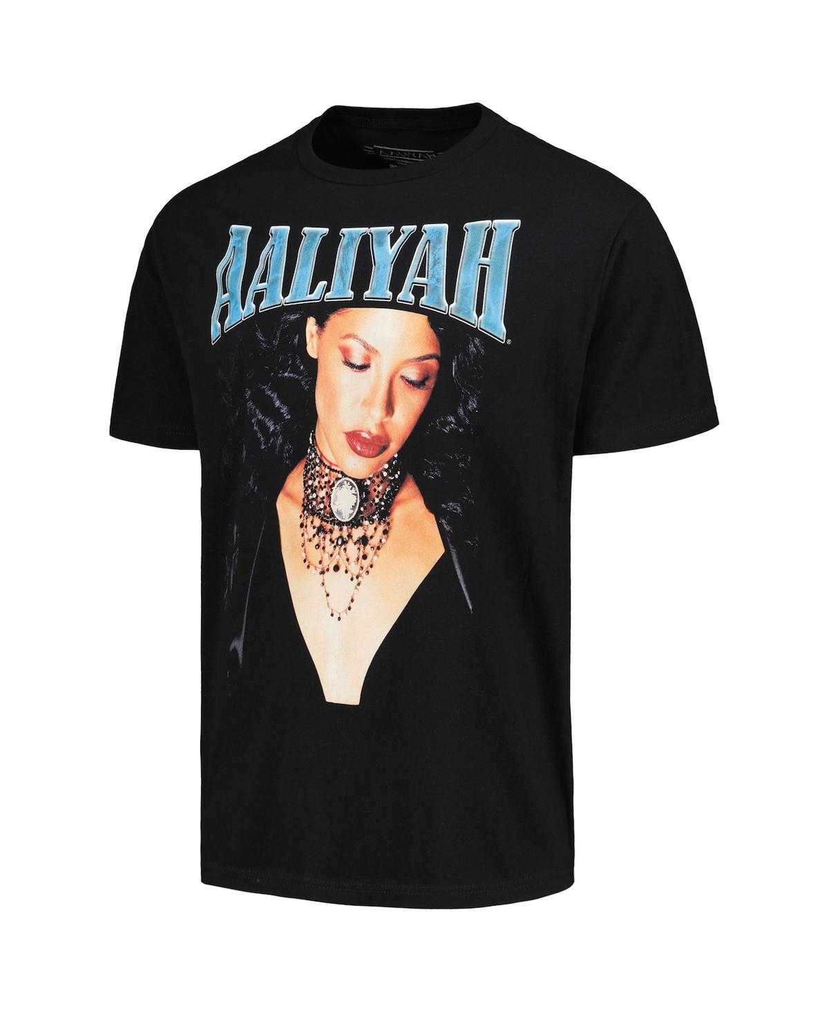 Shop Ripple Junction Men's Black Aaliyah Graphic T-shirt