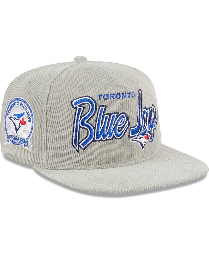 New Era Toronto Blue Jays All Cooperstown Corduroy 9FIFTY Snapback Cap -  Macy's