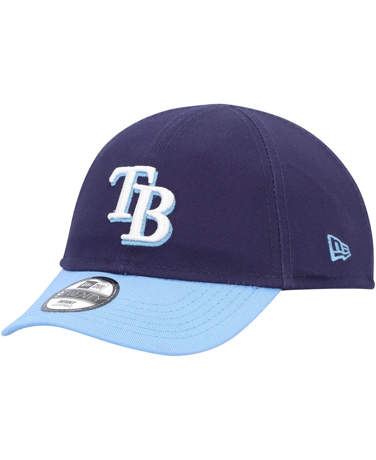 New Era Babies' Infant Boys And Girls  Navy Tampa Bay Rays Team Color My First 9twenty Flex Hat