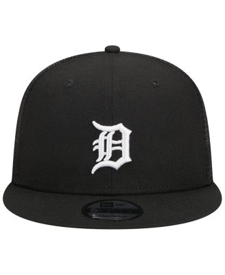 Men's Black Detroit Tigers Trucker 9FIFTY Snapback Hat