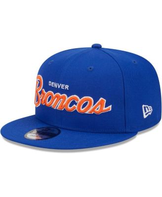 Men's Royal Denver Broncos Main Script 9FIFTY Snapback Hat