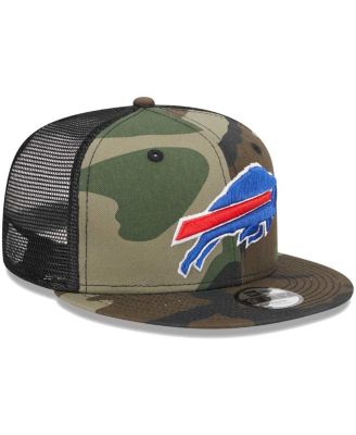 Big Boys and Girls Camo Buffalo Bills Main Trucker 9FIFTY Snapback Hat