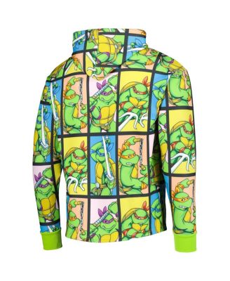 Men's and Women's Green Teenage Mutant Ninja Turtles Pullover Hoodie