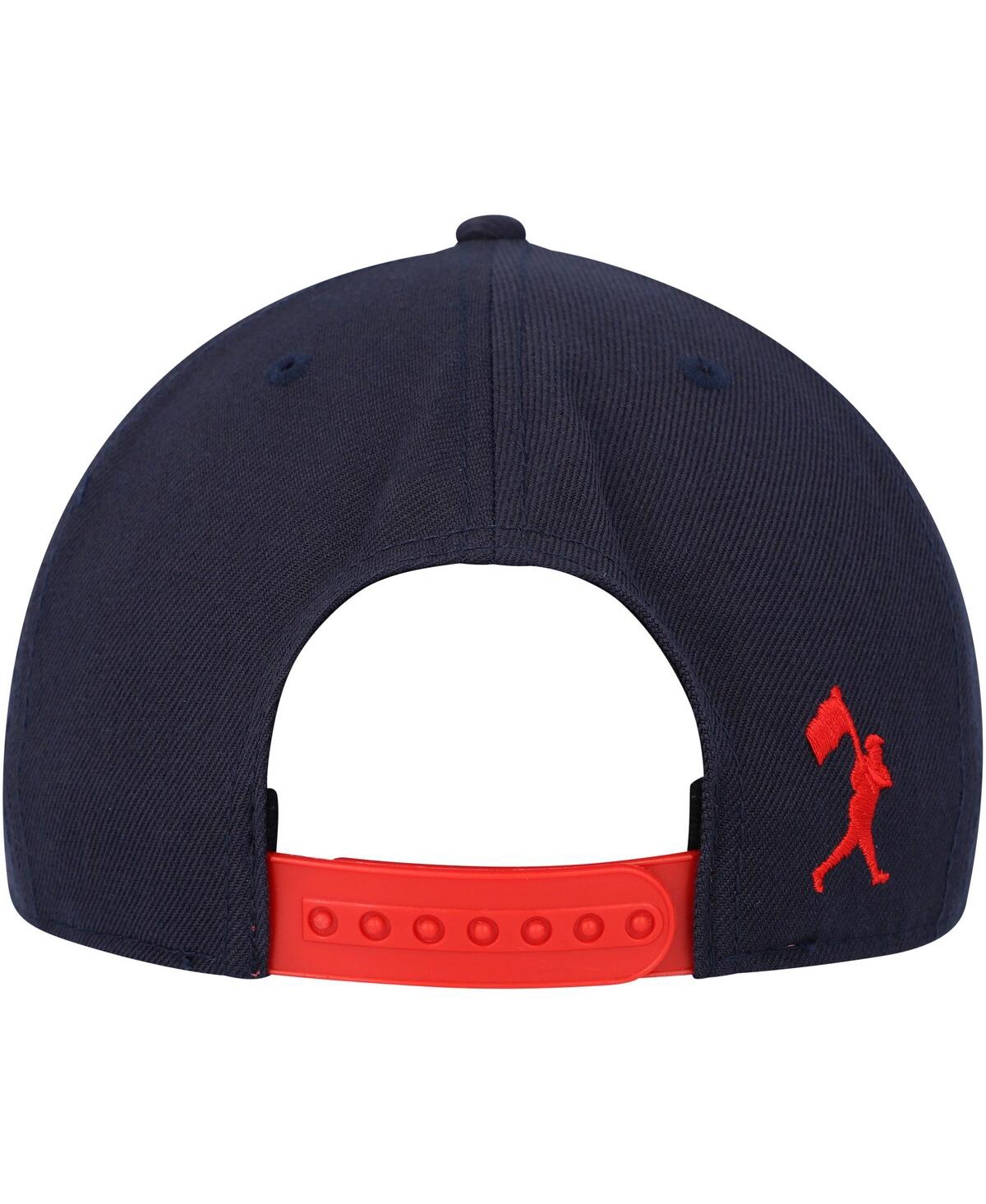 Shop Baseballism Men's  Navy Major League Snapback Hat