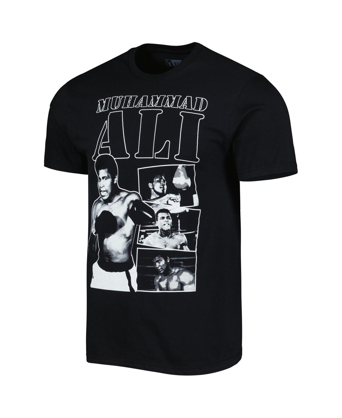 Philcos Men's And Women's Black Muhammad Ali Graphic T-shirt In Black