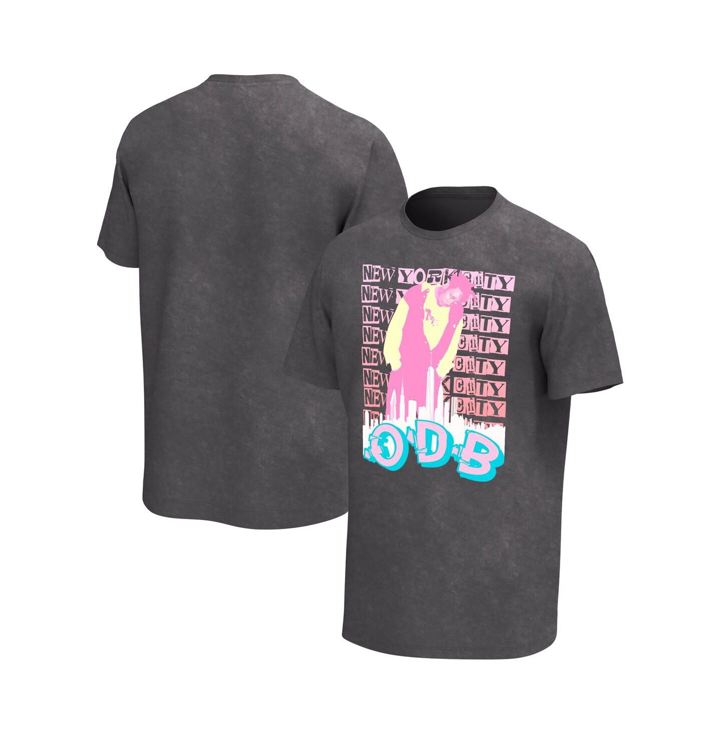 Мужская футболка Philcos Charcoal ODB Skyline Washed Graphic — фото 1