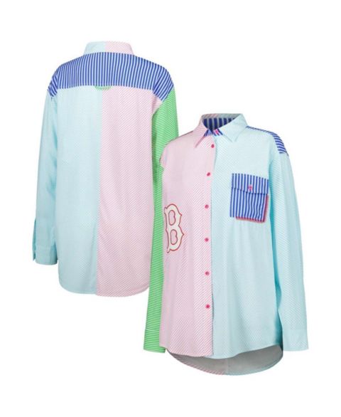 Женская рубашка Terez Boston Red Sox Button-Up