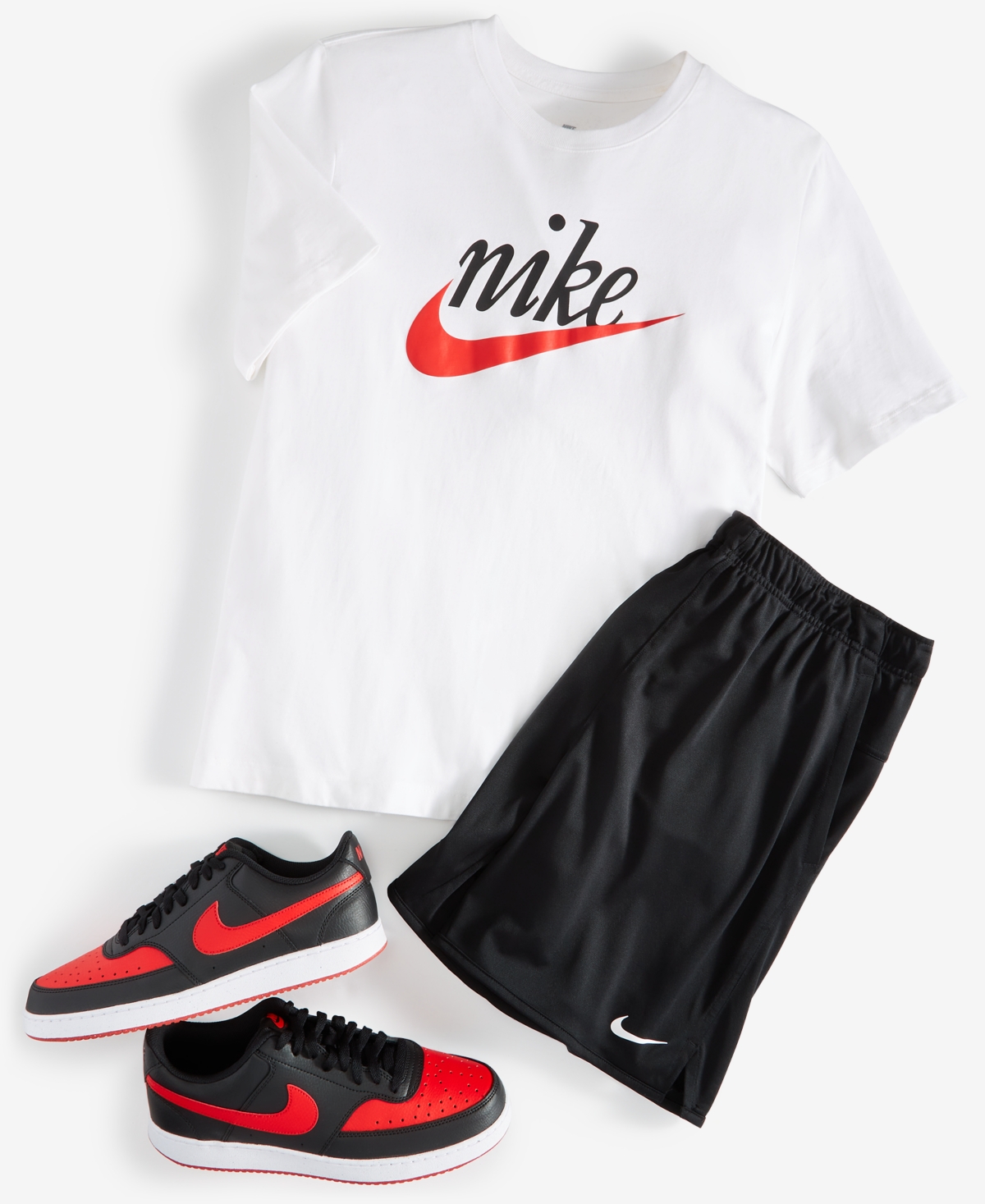 Nike Sportswear Men's Heritage Script Logo Short-Sleeve Crewneck T-Shirt