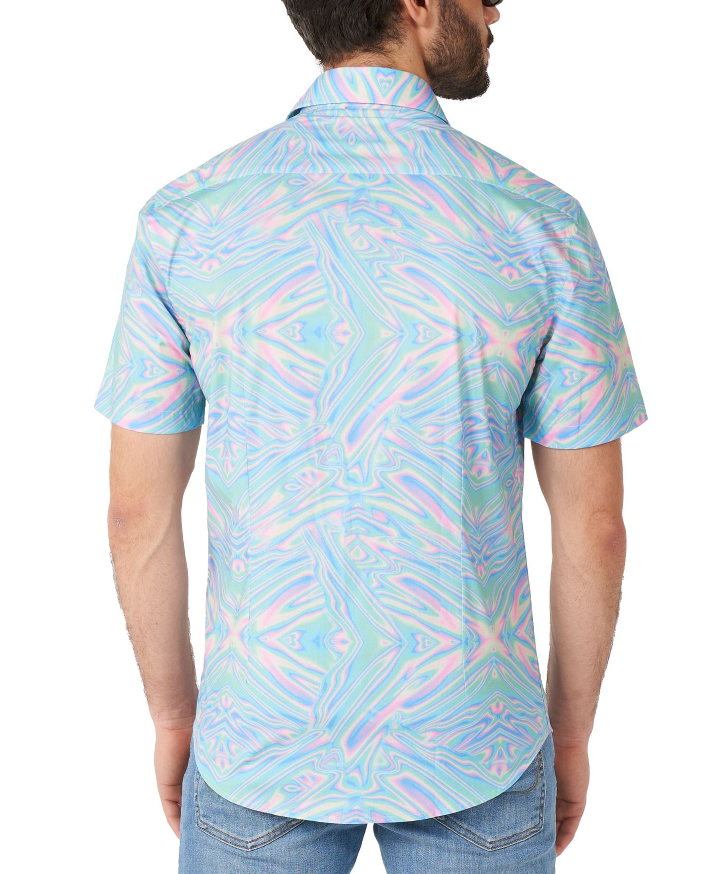 Мужская рубашка OppoSuits Shirt Short Sleeve Holoperfect, цвет: Miscellaneous — фото 2