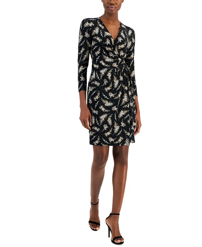 Three quarter sleeve deals anne klein dresses