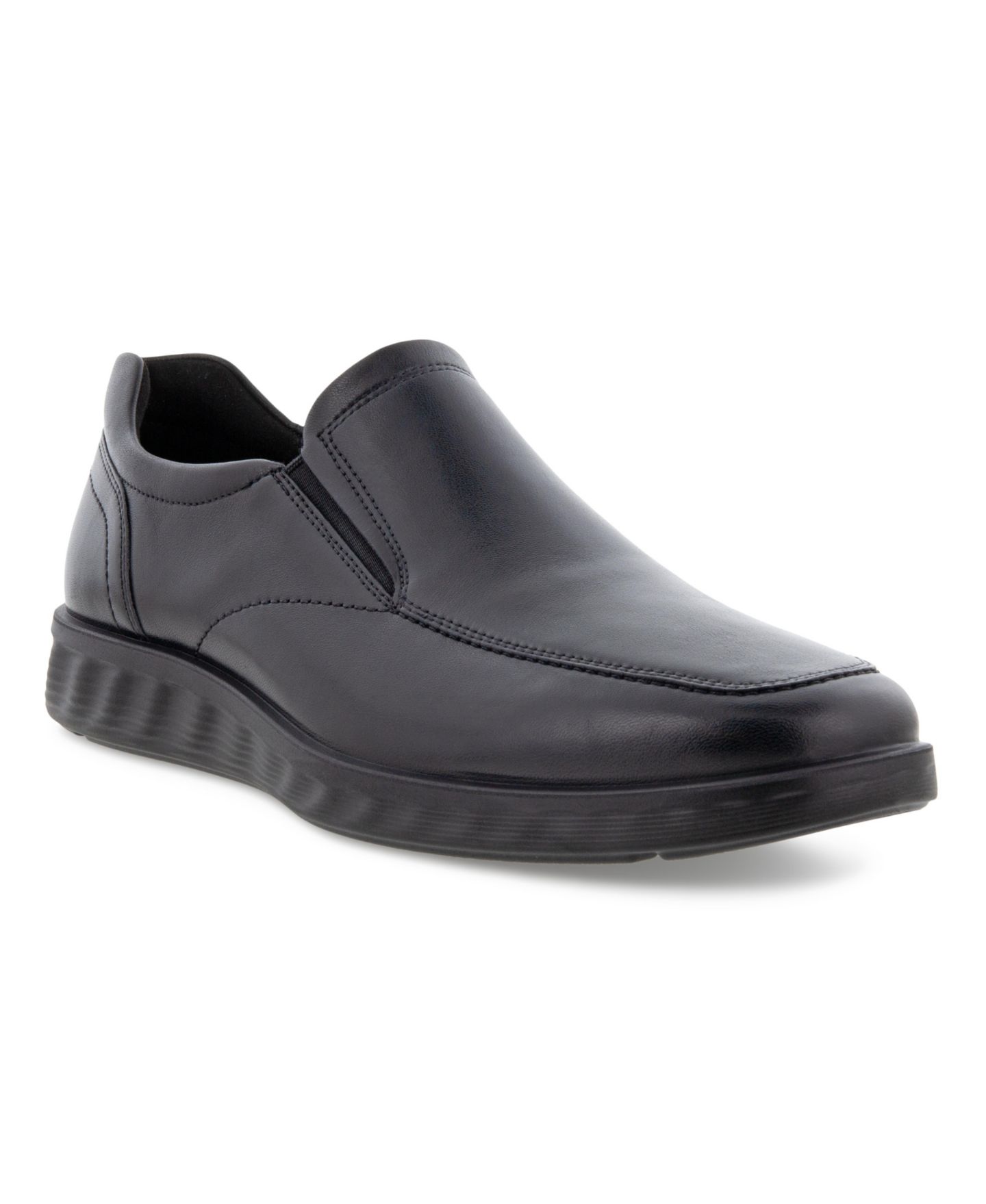 Мужские туфли Ecco S Lite Hybrid Slip-On, цвет: Чёрный — фото 1