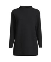 Women's Mock Turtleneck Tunic Tops Solid Fall Trendy Long Sleeve Shirts  Dressy Gentle Pullover Irregular Flowy Blouse