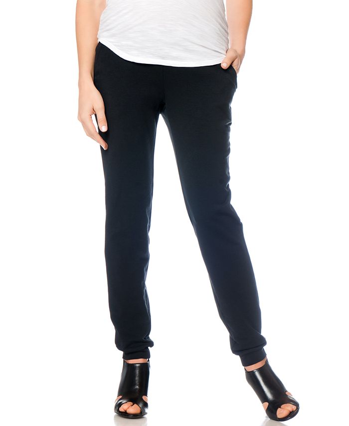Motherhood Maternity Tapered Jogger Pants Macy's