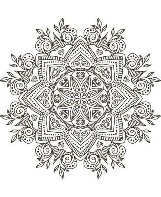 Mandala Meditation Coloring Book by Union Square & Co.